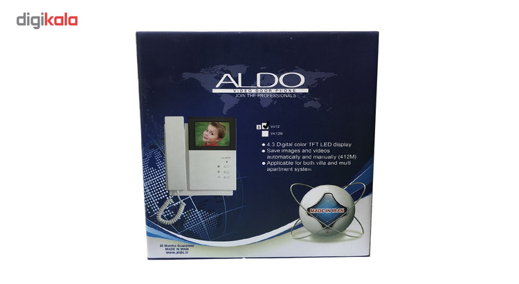 درب باز کن تصویری آلدو مدل V412 main 1 2