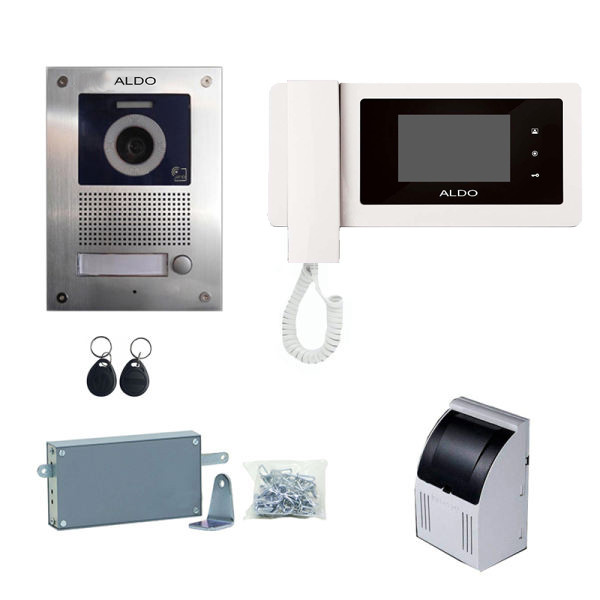 دربازکن تصویری آلدو مدل 414m-RFIDکارتی مجموعه 8 عددی